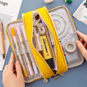 대학생필통 펜파우치 고등학생 공시생 대용량 필통 성인용 파우치 실사용 후기 | 효과 있을까? - 상품 이미지 3