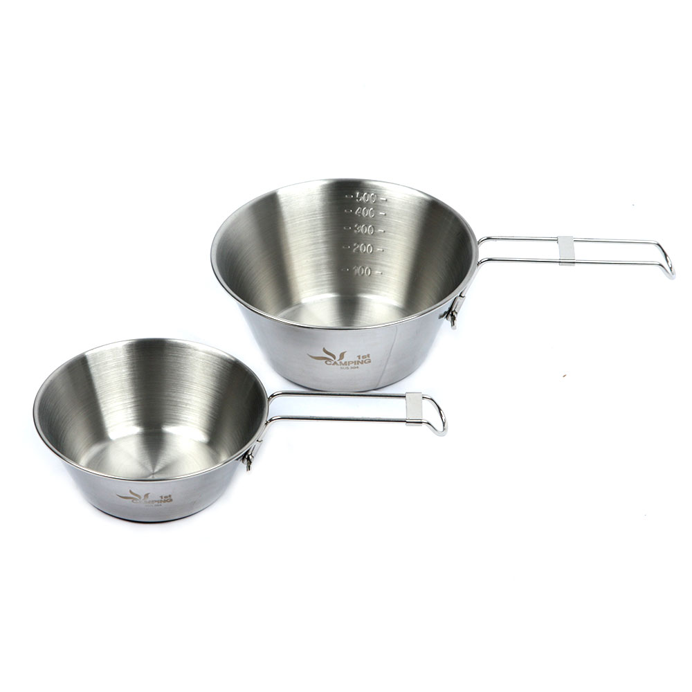 접이식 시에라컵 300ml sus304 스텐 등산 캠핑 - 상세 이미지 3
