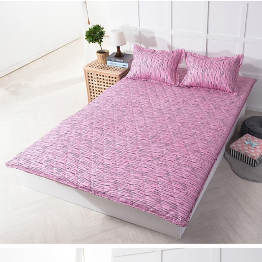 예쁜 누빔 요세트 두꺼운 요 매트 토퍼 침대 커버 매트리스