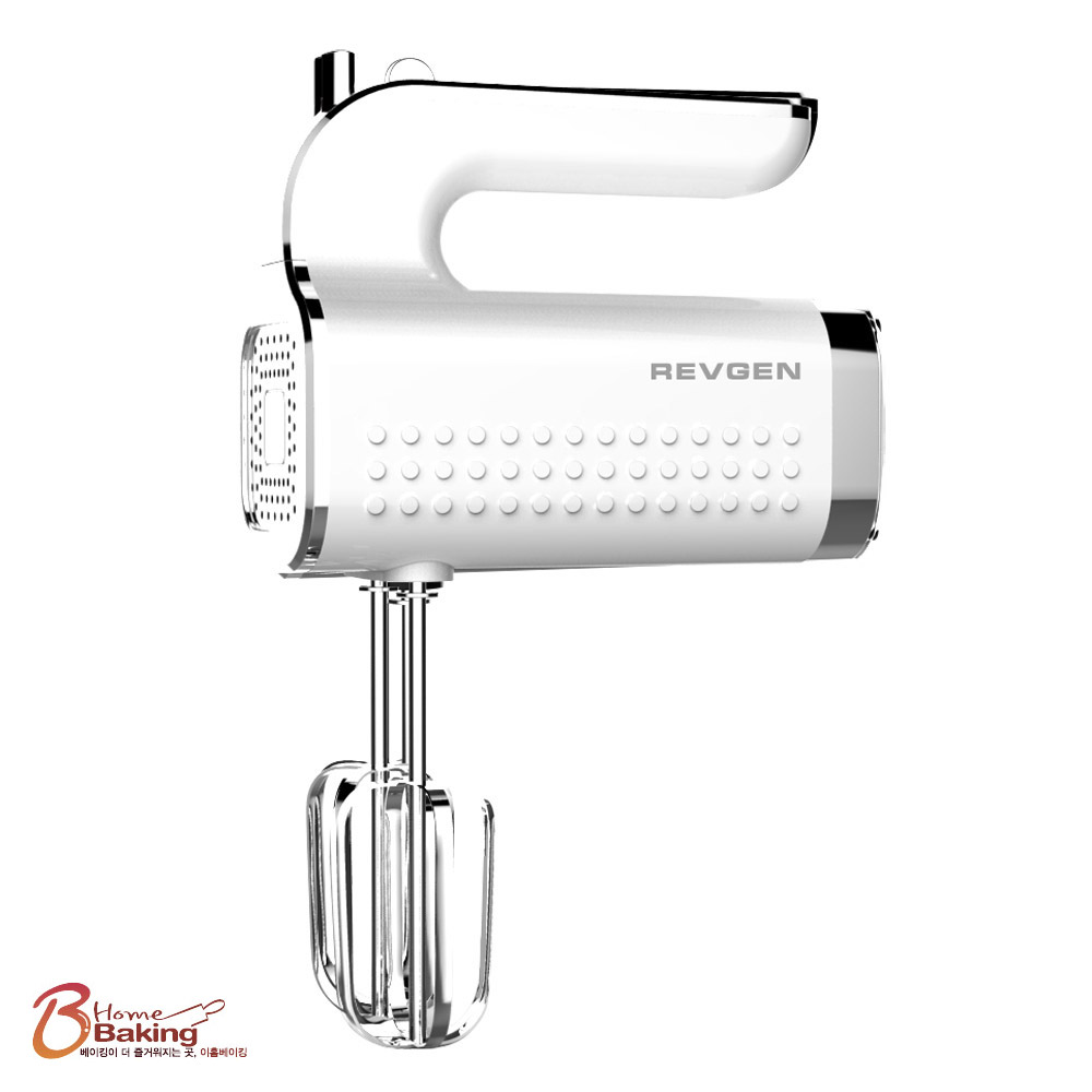 레브젠핸드믹서 300w 화이트 믹서기 거품기 휘핑기 핸드믹서기 블랜더 도구 홈베이킹용품