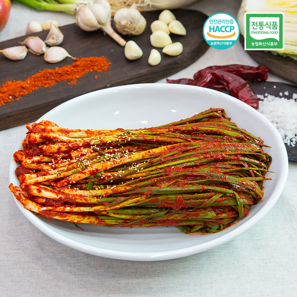 빛고을김치 파김치 5kg 국산 당일생산 전라도김치 HACCP 깊고 진한 감칠맛 이어온 - 메인 이미지