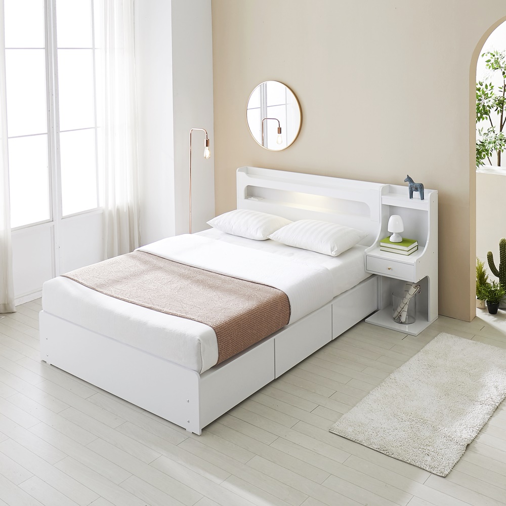 리안 호텔침대프레임 호텔식 호텔형 침대 프레임 슈퍼싱글