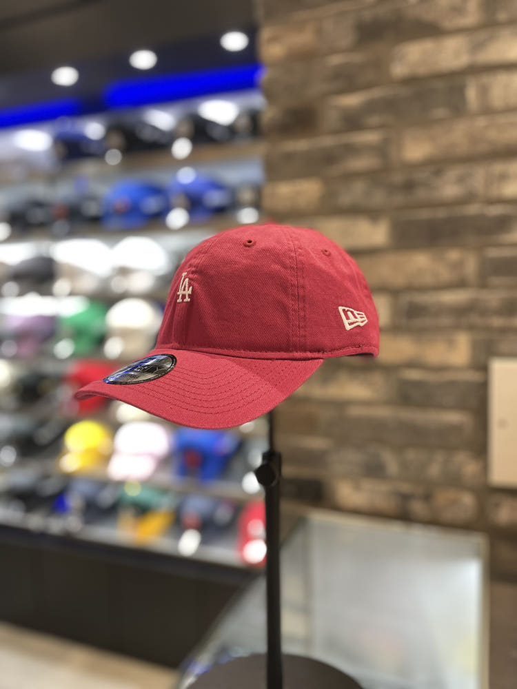 백화점 : 네이버+ 스토어 : 상품상세 : [뉴에라] MLB 워시드 미니 로고 LA 다저스 언스트럭쳐 볼캡 카디날_13086345