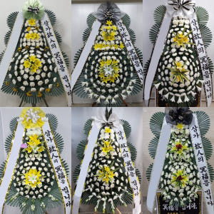 전국 고급 3단 근조화환 장례 부고 조의 화환 화한 조화꽃 근조 리본 장... 솔직 후기 | 실사용자 리뷰 분석 - 상품 이미지 2