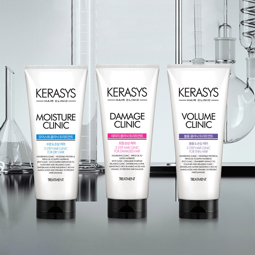 케라시스 헤어클리닉 트리트먼트 300ml 데미지 / 모이스춰 / 볼륨 - 메인 이미지