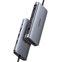 유그린 10in1 C타입 HDMI 기가랜 오디오 멀티허브, CM179 - 상세 이미지 2
