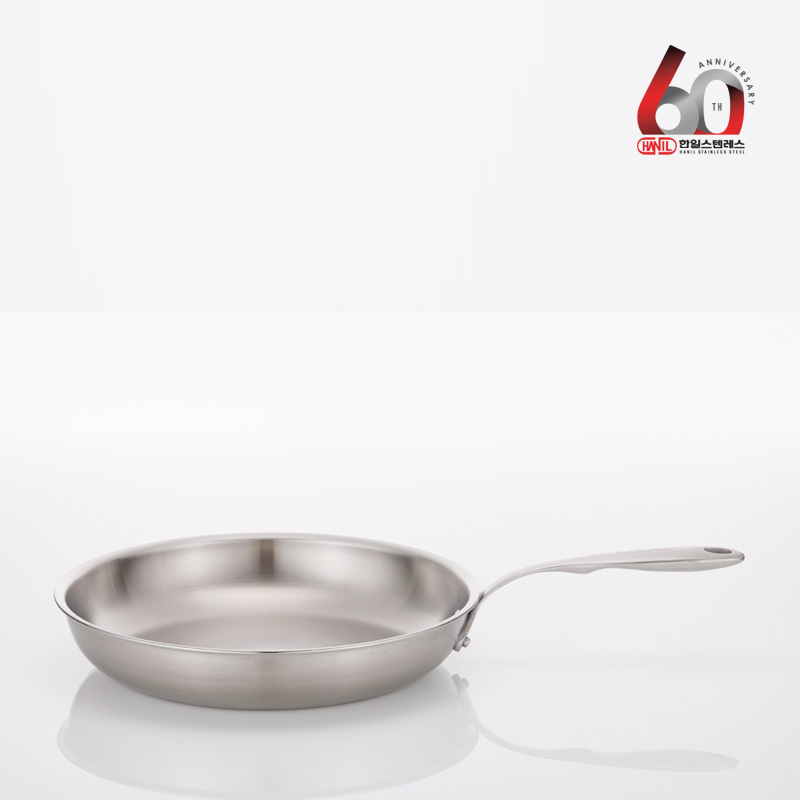 한일스텐레스 통5중 프리미엄 베르겐 IH 스텐 프라이팬 26cm