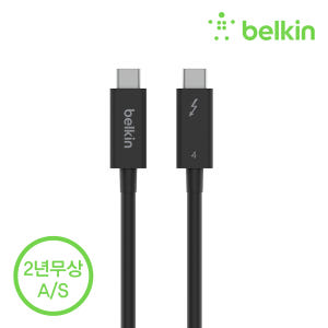 벨킨 썬더볼트 4 C타입 PD 100W 40Gbps 초고속 케이블 1M ... 개봉기 | 실사용 후기 - 상품 이미지 2