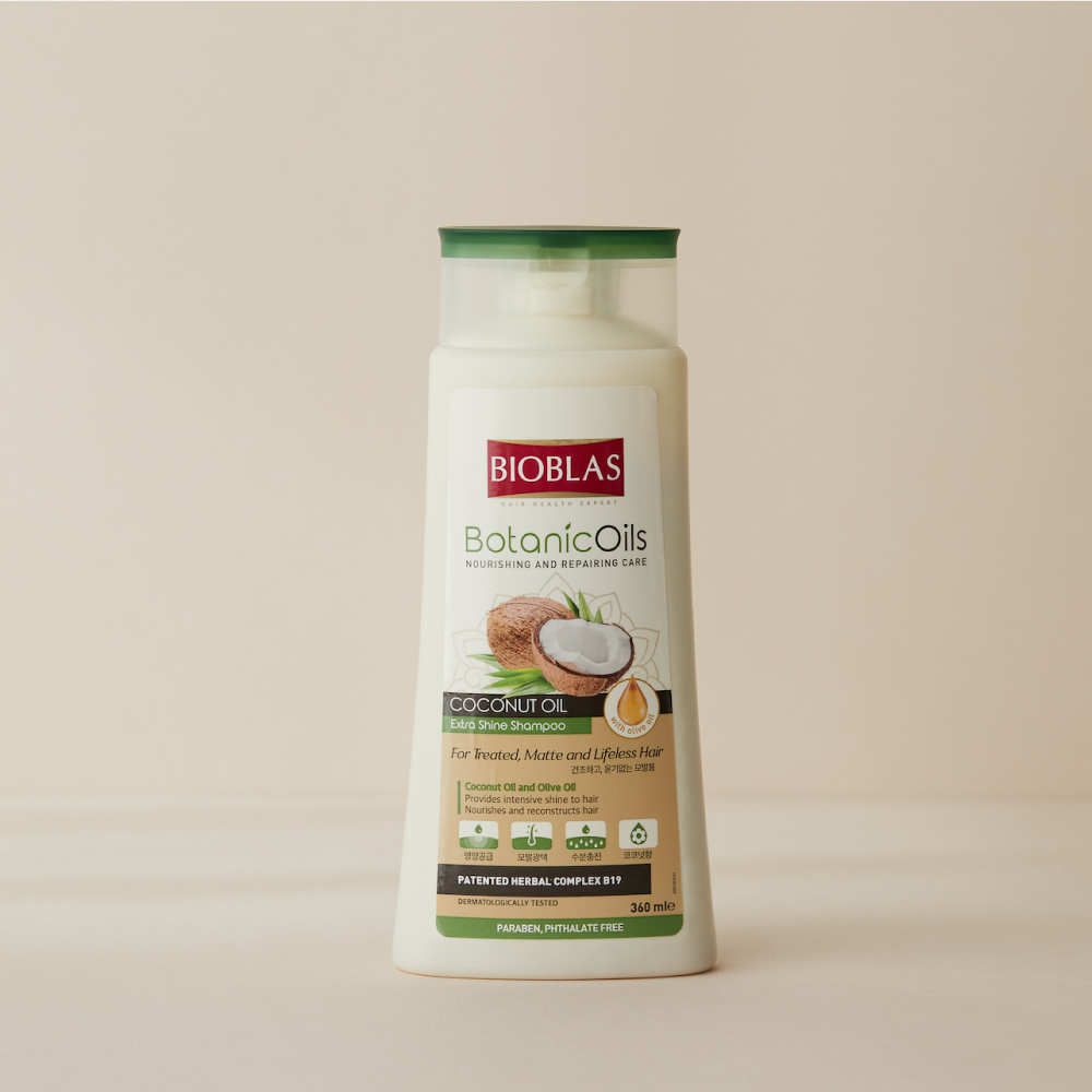 [Bioblas]비오블라스 보타닉오일 샴푸(360ml) 모발영양 4가지 솔루션 염색모발 손상모 스트레스탈모 천연성분 - 상세 이미지 5