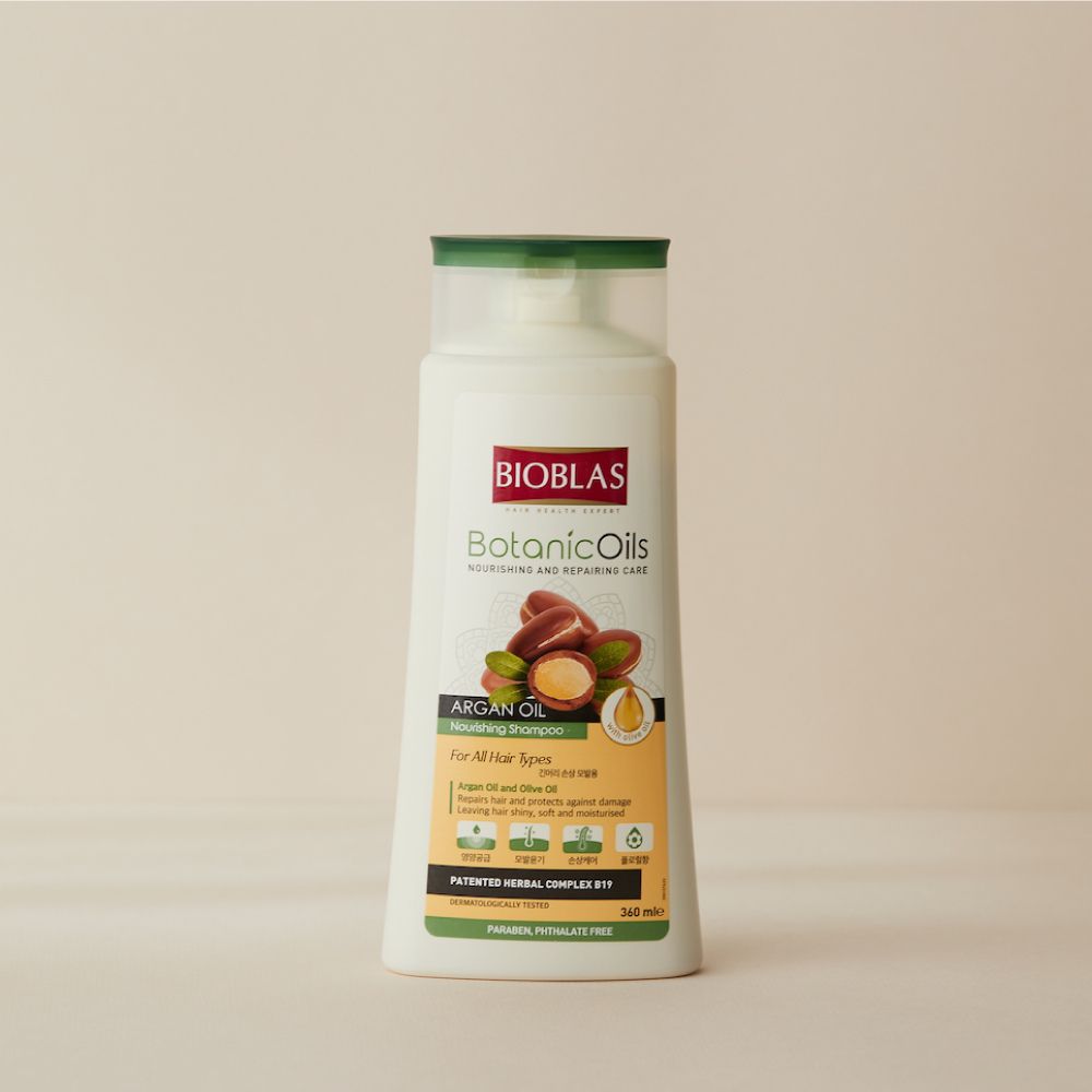 [Bioblas]비오블라스 보타닉오일 샴푸(360ml) 모발영양 4가지 솔루션 염색모발 손상모 스트레스탈모 천연성분 - 상세 이미지 3