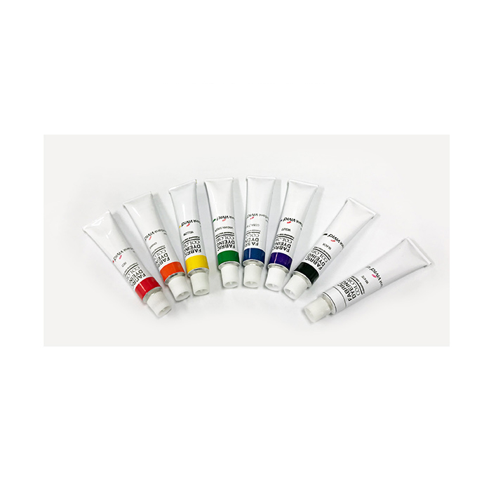 종이나라 비비드 염색물감 7.5ml 8색 패브릭물감 섬유물감 - 상세 이미지 2