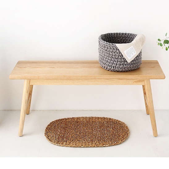 나무 테이블보 라탄 식탁보 빈티지 테이블 커버 1인용 식탁보 매트