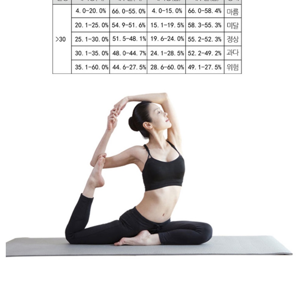 가정용 인바디 기계 체지방계 체성분분석기 체지방 계산기