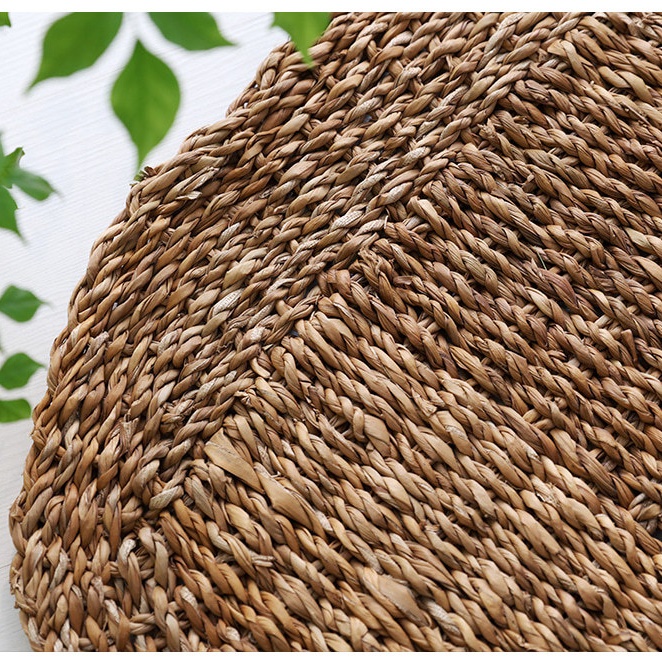 나무 테이블보 라탄 식탁보 빈티지 테이블 커버 1인용 식탁보 매트