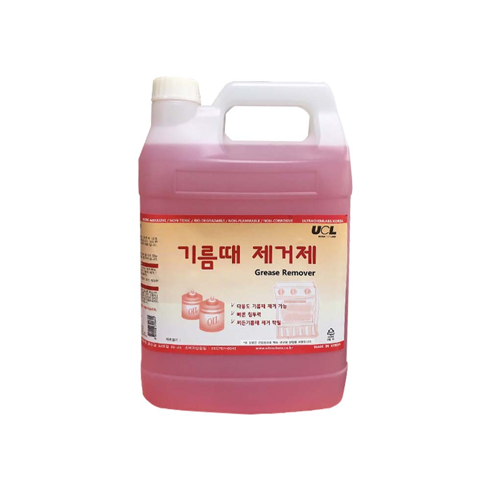 울트라캠 기름 때 제거 제 초 강력 산업 공업 용 공장 주차장 주방 바닥 찌든 청소 세제 - 상세 이미지 3