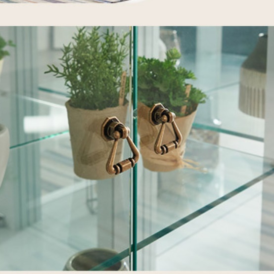 엔틱 유리 장식장 트로피 진열장 수석장식장 상패진열장 800