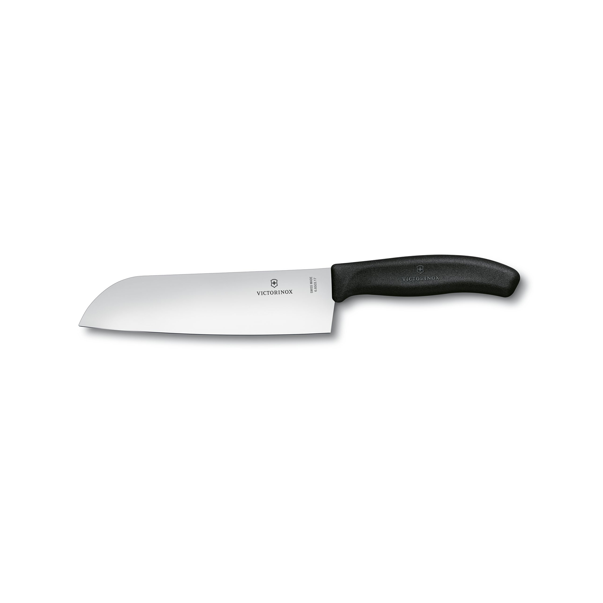 빅토리녹스 스위스 클래식 커트러리 식도 산토쿠 나이프 - 17cm 블랙 6.8503.17B - 메인 이미지