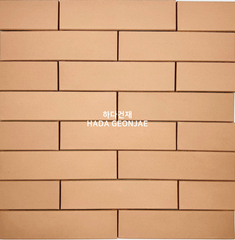 테라코타타일 점토타일 스무스 오렌지 / 하다건재