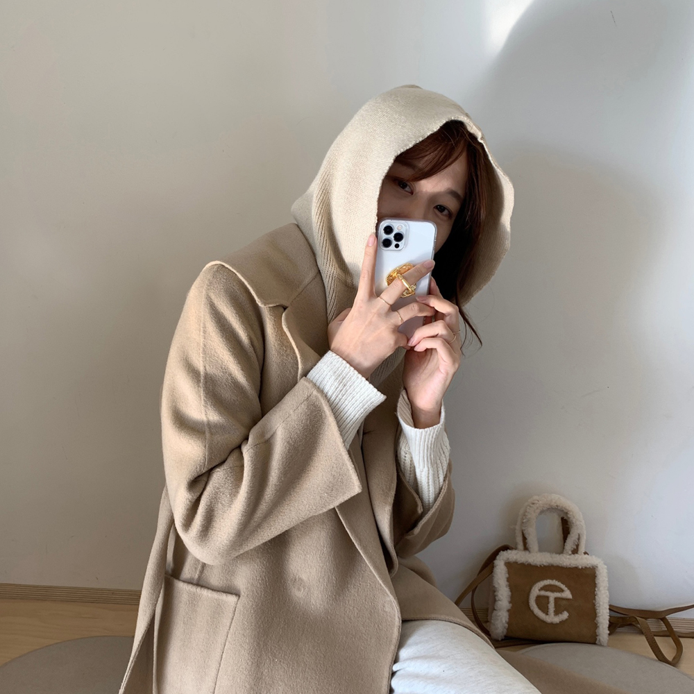 데일리 남자 여자 바라클라바 겨울 후드 넥워머 방한 니트 바라클라바 발라클라바 - 상세 이미지 3