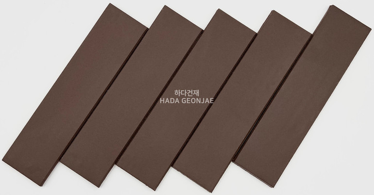 테라코타타일 점토타일 스무스 브라운 / 하다건재