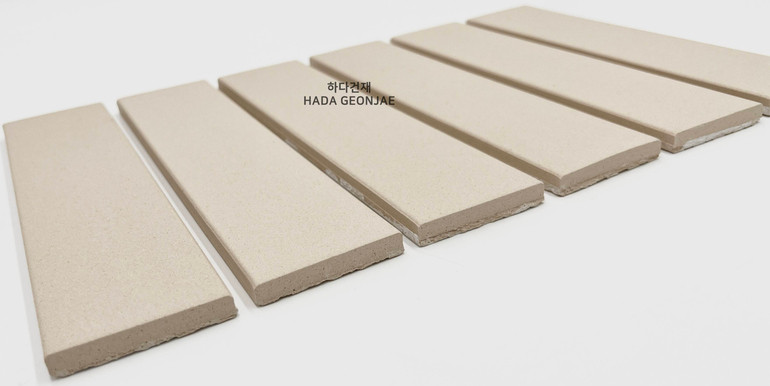 테라코타타일 점토타일 스무스 아이보리 / 하다건재