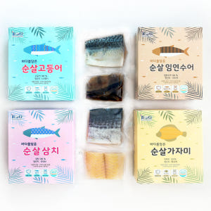 간편 수산 순살 생선 순살 고등어+삼치+임연수어+가자미 (4종) / 생선... 육아맘 솔직 후기 | 실사용 리뷰 - 상품 이미지 1