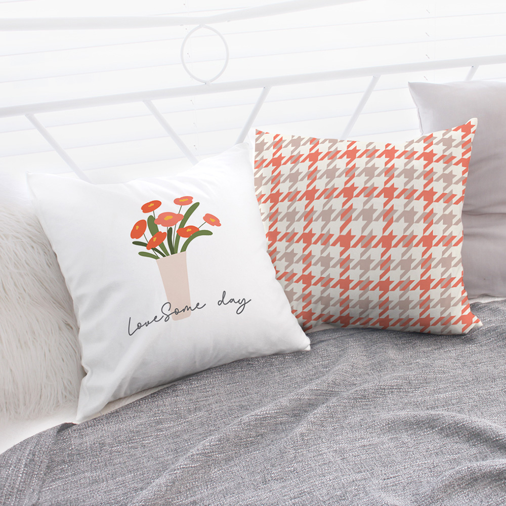 쿠션커버 소파 거실 디자인 북유럽 방석 예쁜 거실 쇼파쿠션 45 102type 그린리브즈b그린 상상후