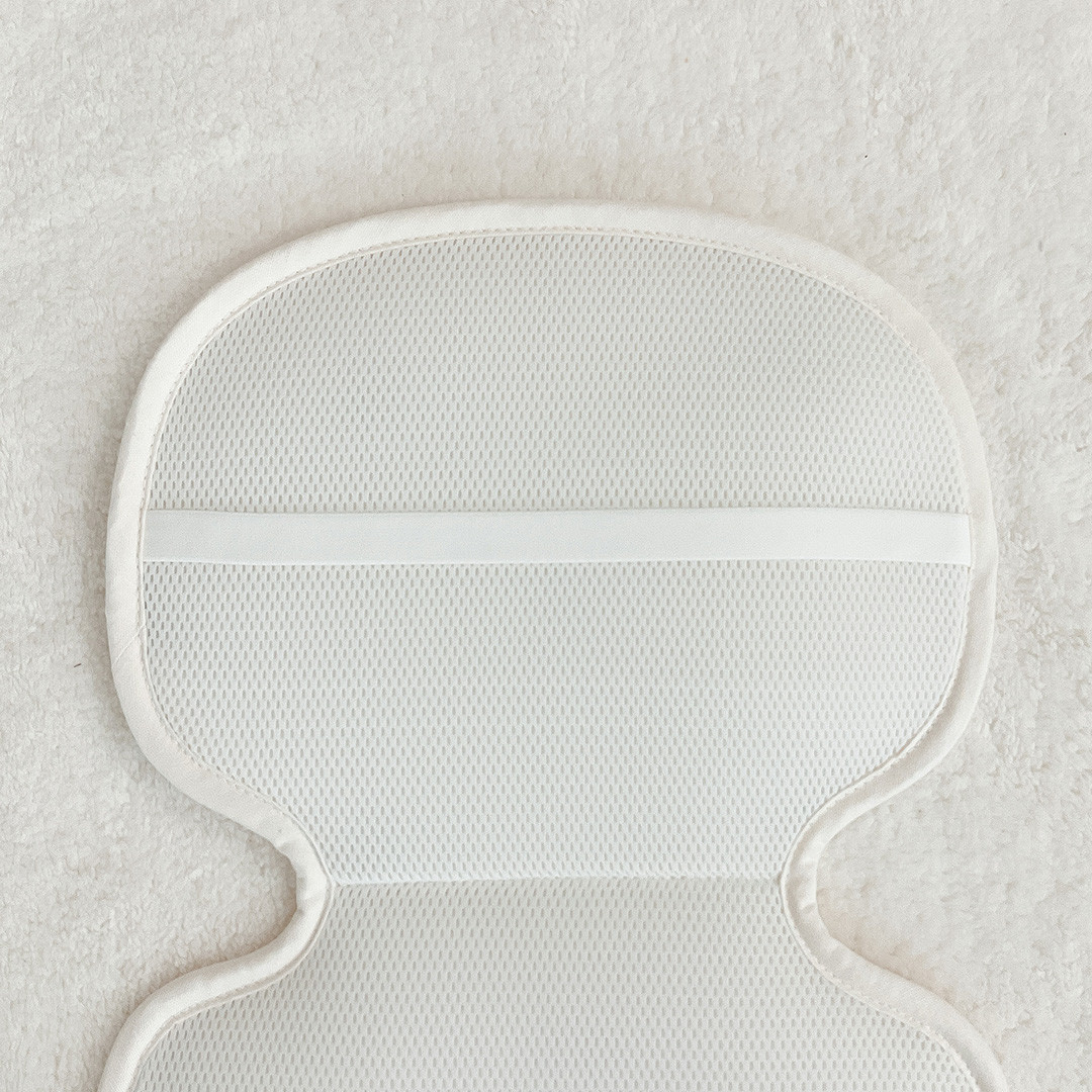 마롤로뜨 극세사 체어 라이너 시트 에어매쉬 아기 부스터 의자 아기소파 휴대용 싱싱올리브