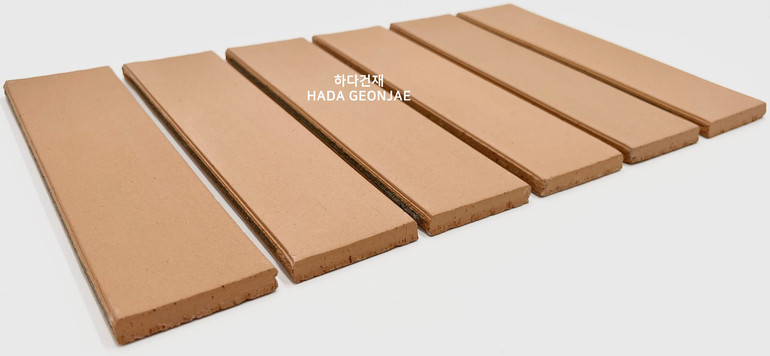 테라코타타일 점토타일 스무스 오렌지 / 하다건재