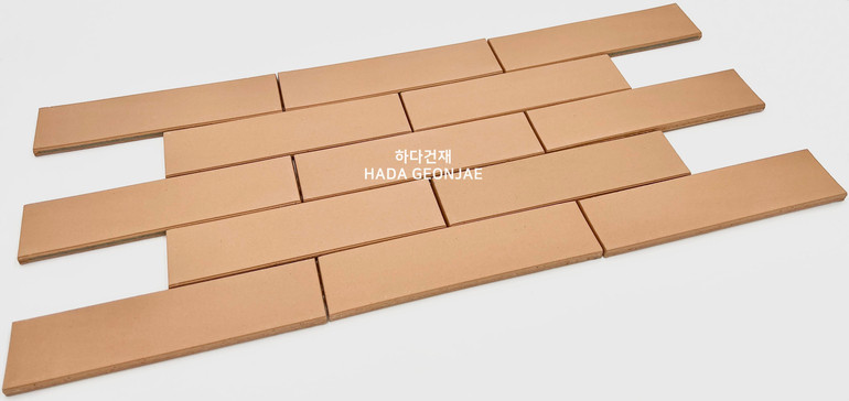 테라코타타일 점토타일 스무스 오렌지 / 하다건재