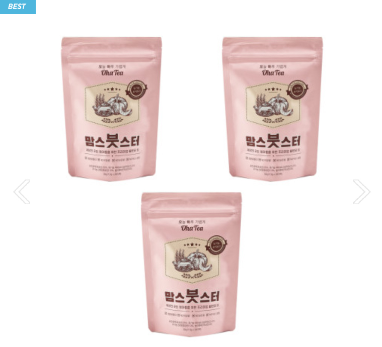 프리미엄 맘스붓스터 3팩 루이보스티 임산부차 임신축하선물 임산부선물 생분해필터 국내산 - 상품 이미지