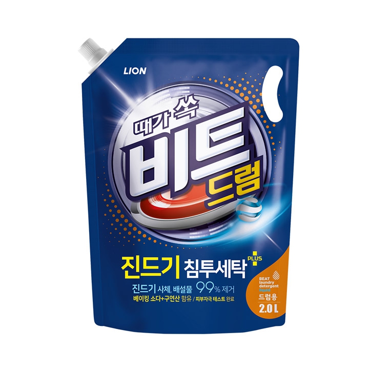 LO 비트 액체세제 2L(2.1kg) 파우치 드럼용 (5805) - 상품 이미지