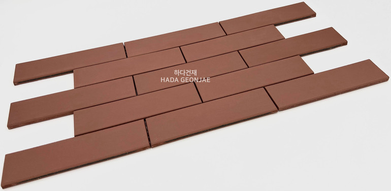 테라코타타일 점토타일 스무스 레드 / 하다건재
