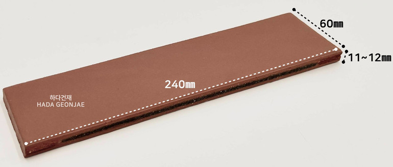 테라코타타일 점토타일 스무스 레드 / 하다건재