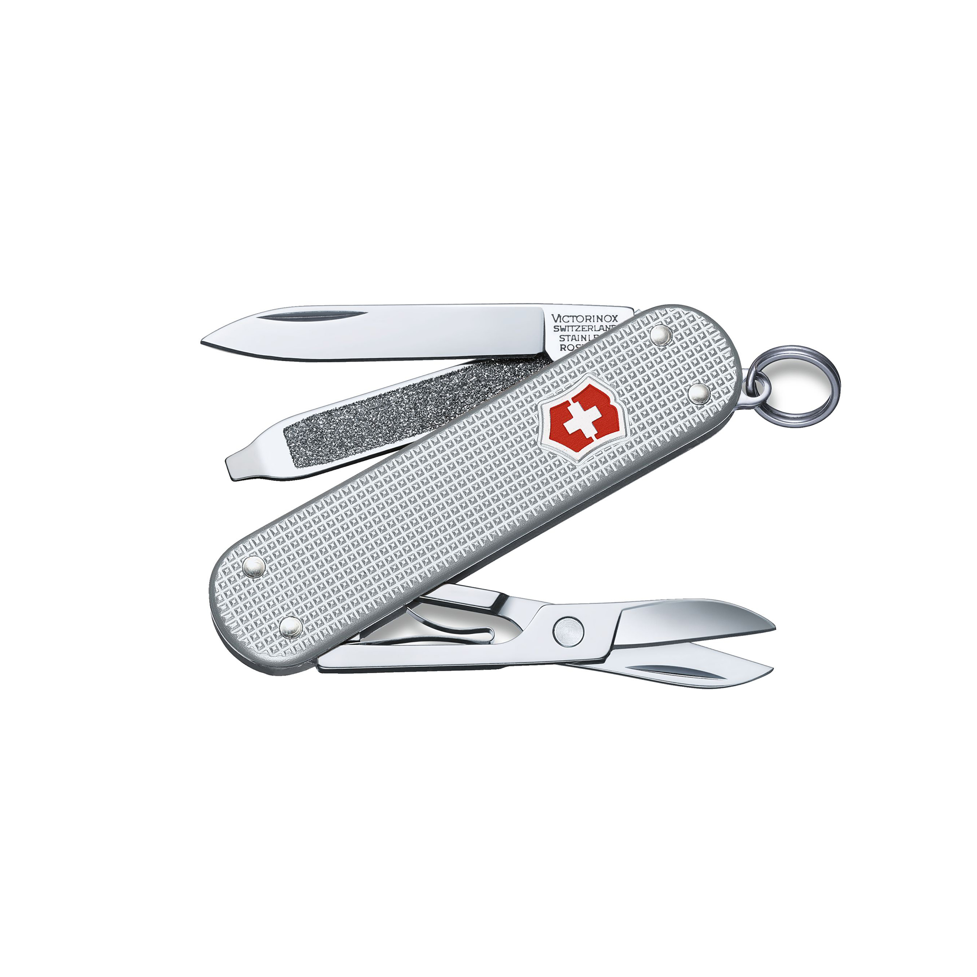 빅토리녹스 클래식 알록스 58mm 스몰 포켓 스위스 아미 나이프 실버 0.6221.26