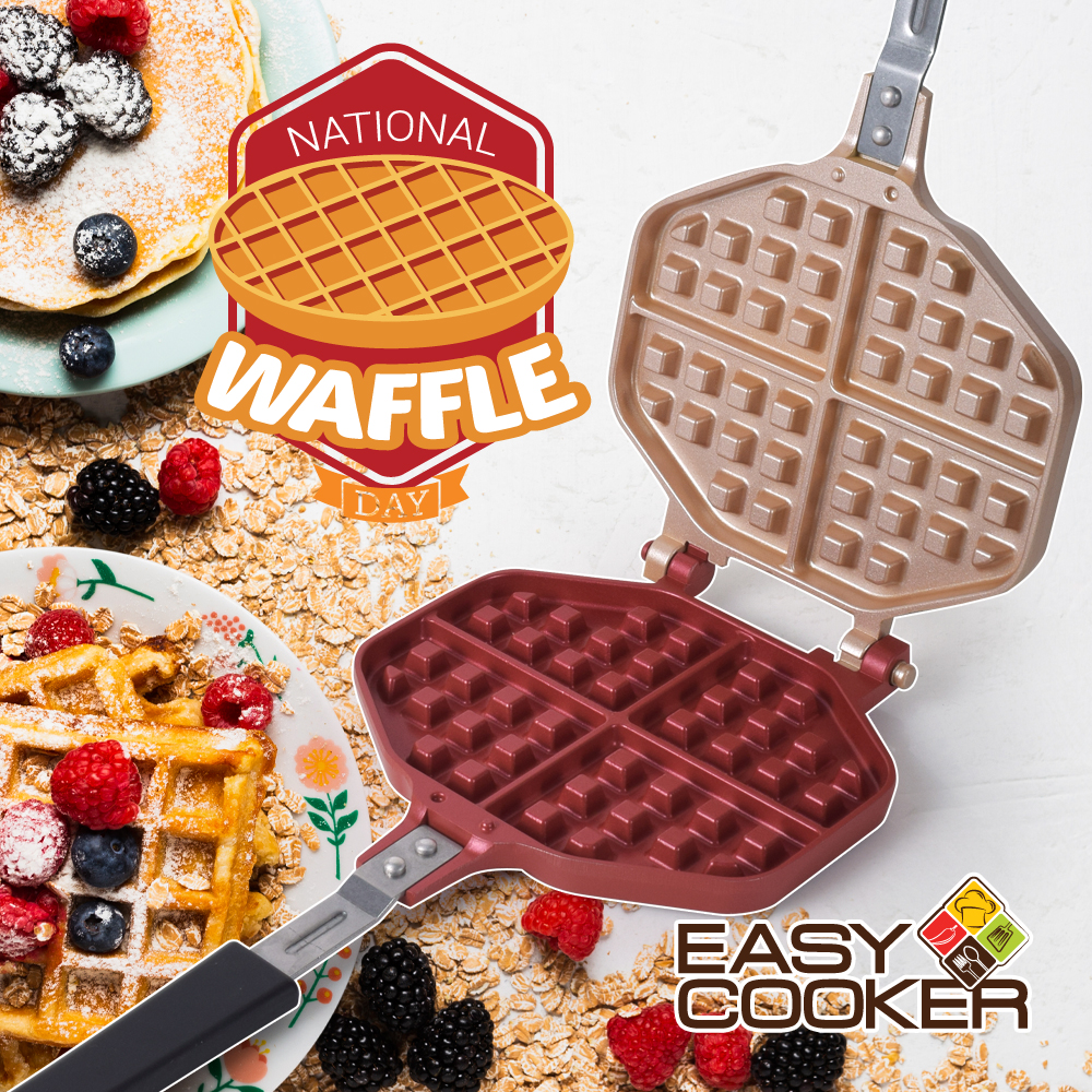 마미스타 팔각 와플팬 가스용 국산 투톤 세척솔기름붓 제공 와플 기계 틀 메이커 크로플