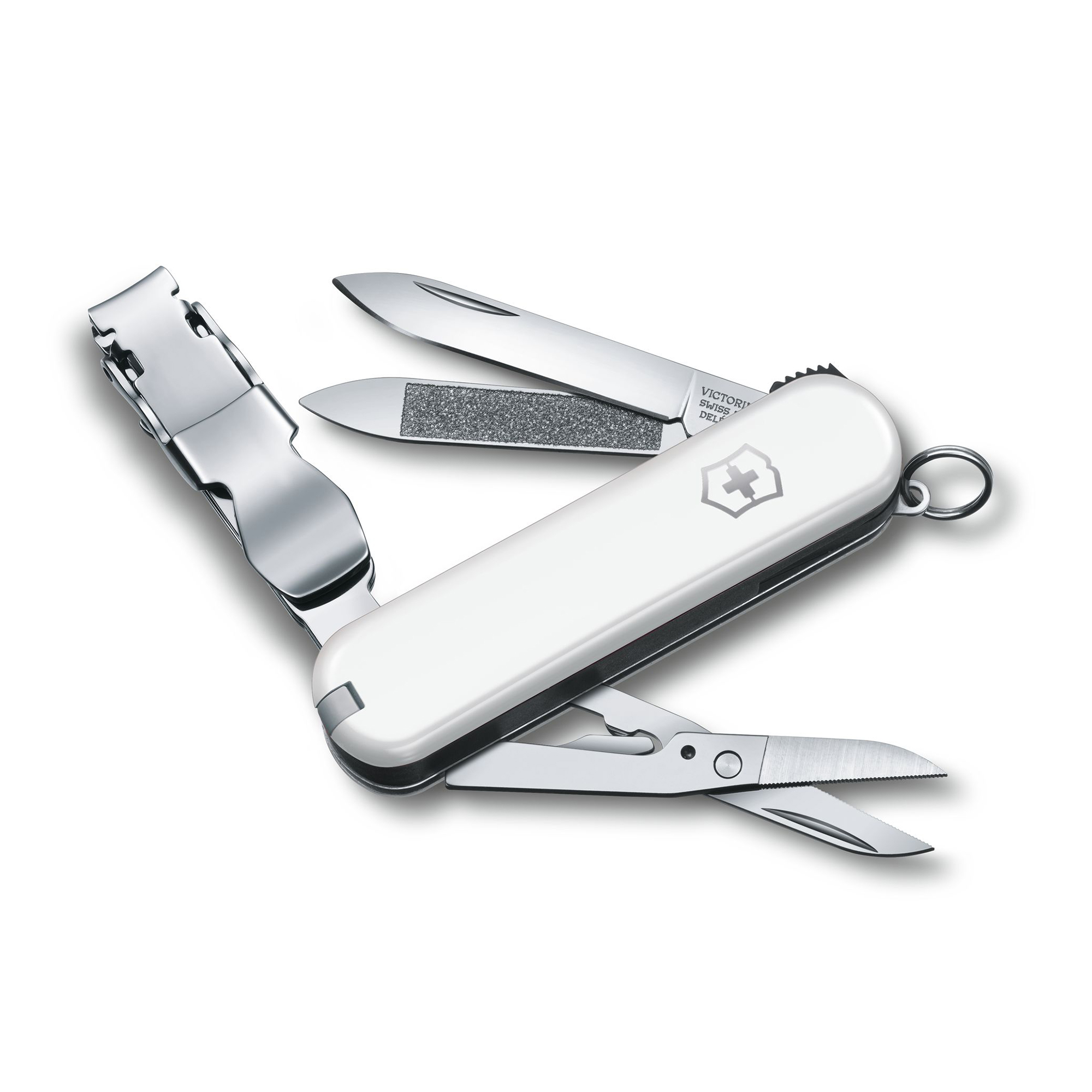 빅토리녹스 네일 클립 580, 65mm스몰 포켓 스위스 아미 나이프 화이트 0.6463.7