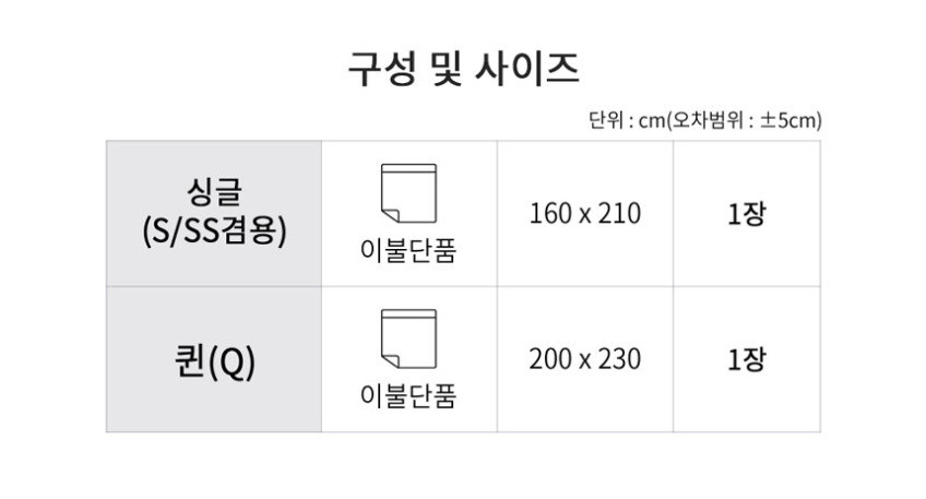양모이불커버 구스이불커버 알러지케어 SS 판매처 상세 정보 이미지 2