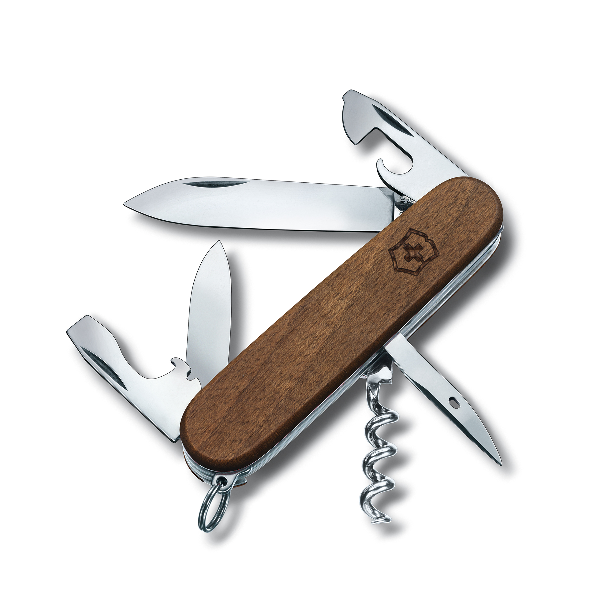 빅토리녹스 스파르탄 우드 91mm 미디움 포켓 스위스 아미 나이프 월넛 1.3601.63