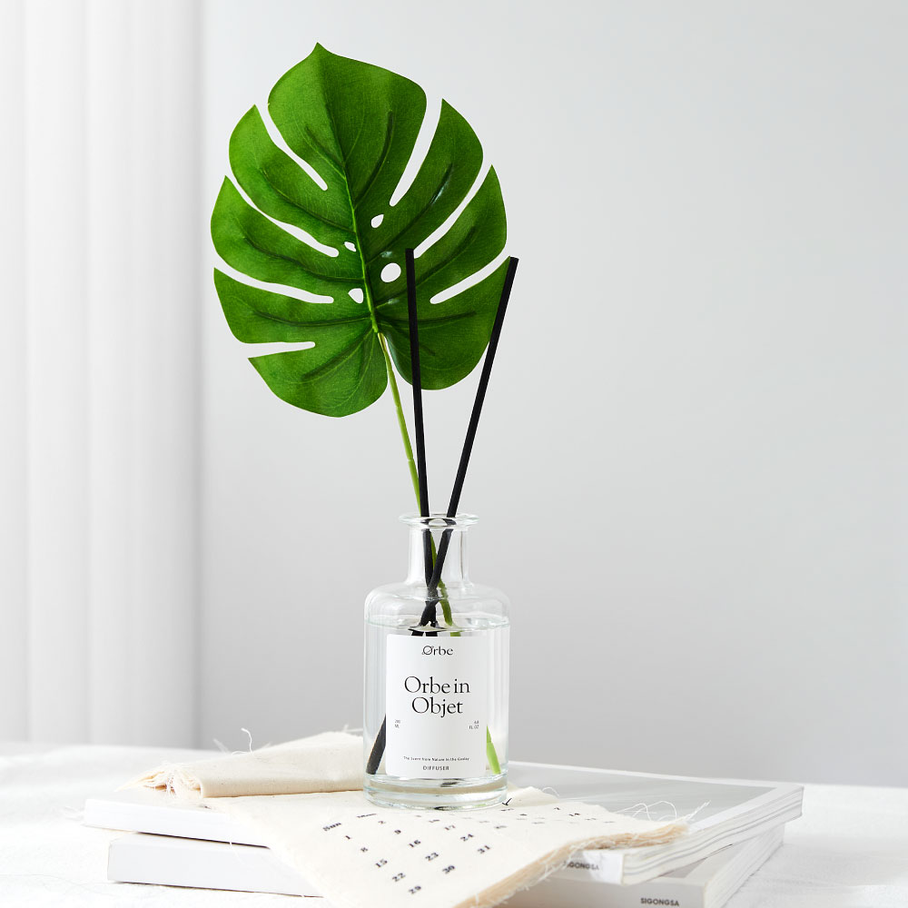 오르브 교보 향 집들이 선물 원룸 사무실 인테리어 실내 오브제 디퓨저 200ml 플로럴가든