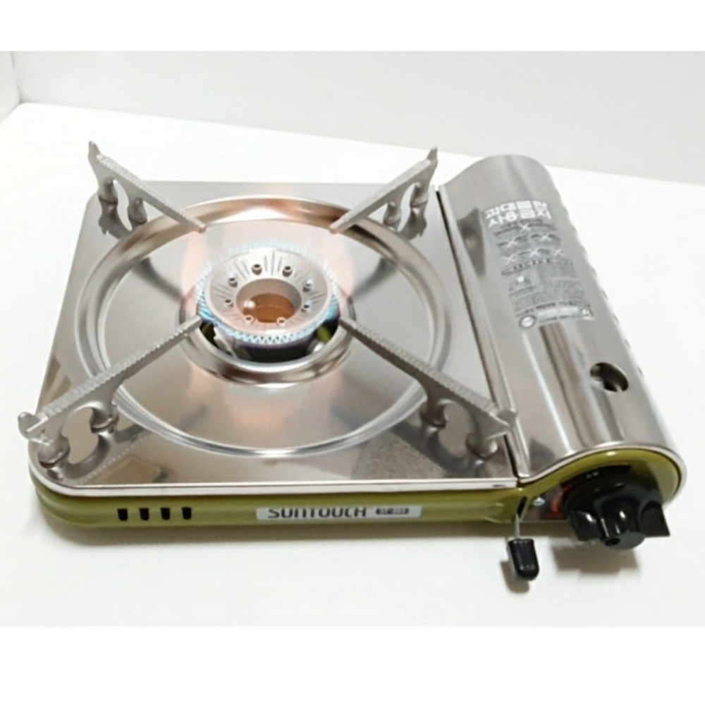 썬터치 ST303 슬림 브루스타 휴대용 가스레인지 식당용 버너 캠핑 가스버너