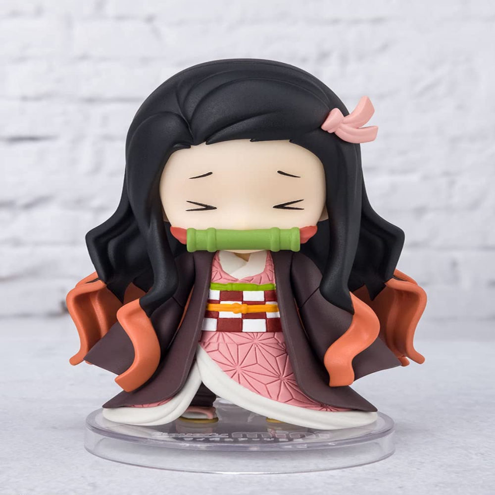 피규어아츠 미니 귀멸의칼날 카마도 네즈코 75mm PVC 액션 피규어 이미지 8