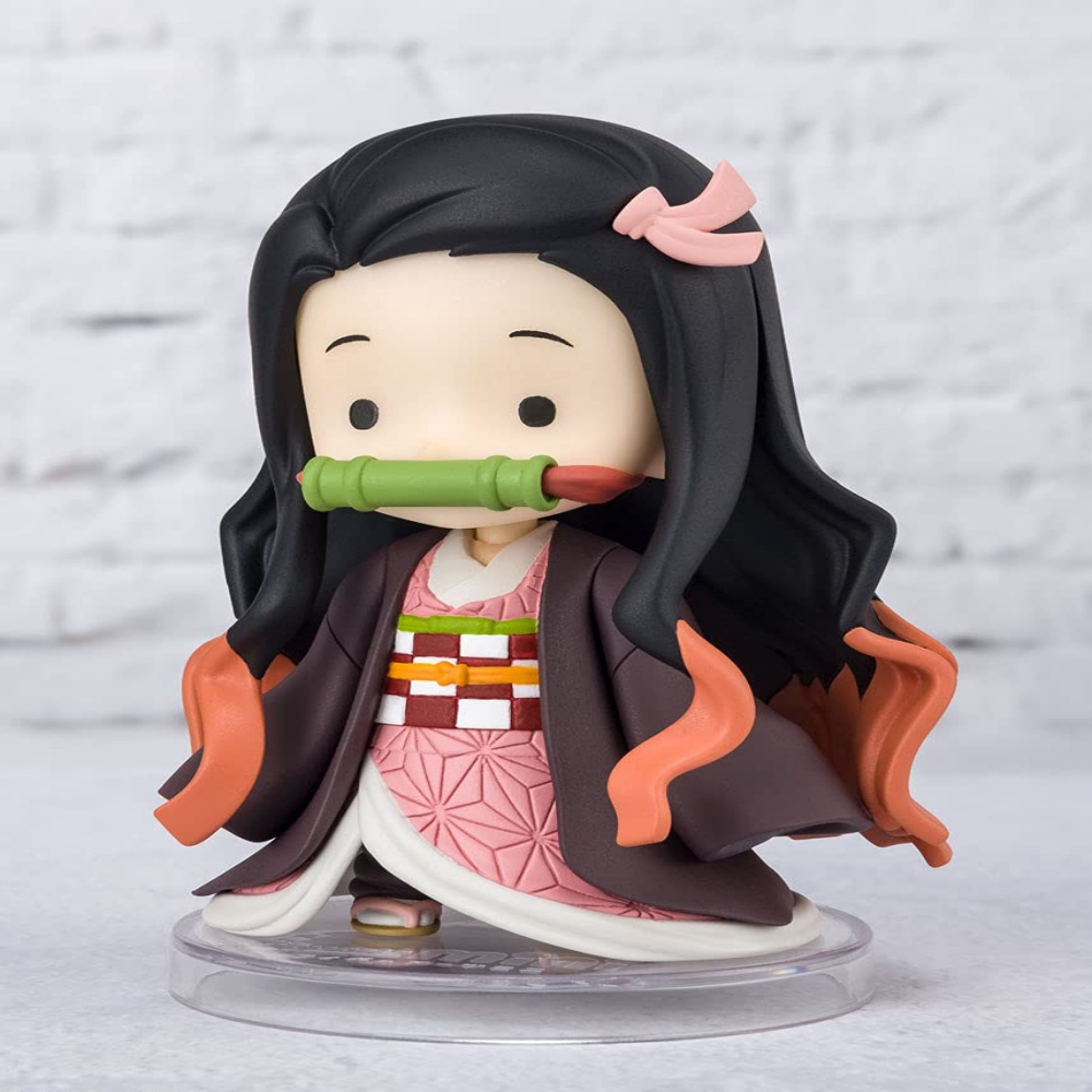 피규어아츠 미니 귀멸의칼날 카마도 네즈코 75mm PVC 액션 피규어 - 상세 이미지 5