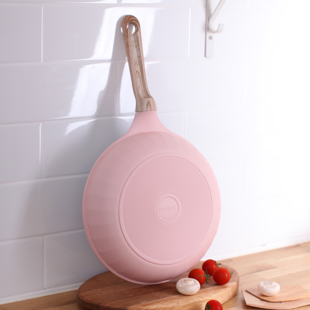 미니 가스버너 핑크 캠핑버너 썬터치 후라이팬 브루스타 2종세트