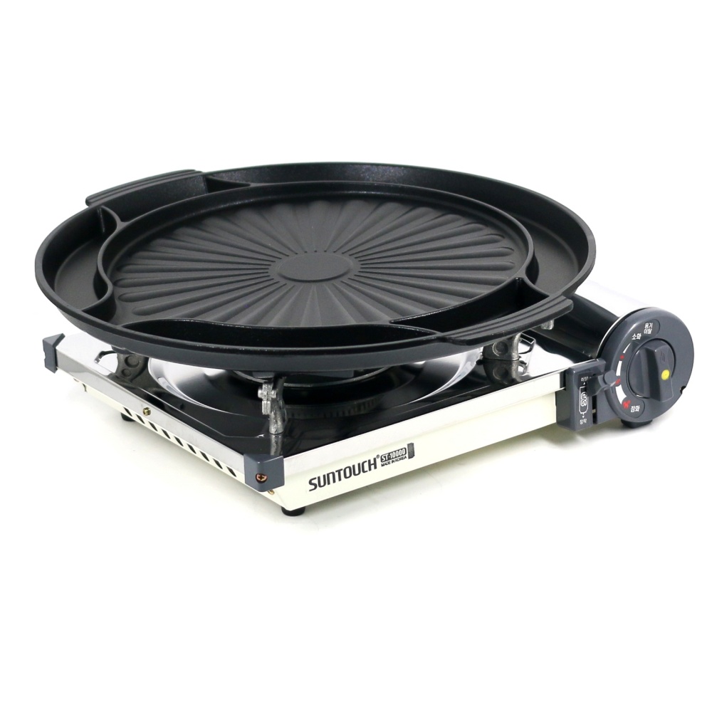 마포갈매기 불판 계란찜 캠핑 가정용 멀티원형 소고기 대형 그릴 썬터치 기름빠지는 고기불판