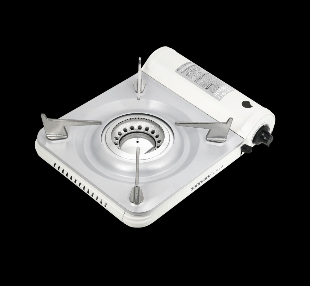 휴대용 가스버너 슬림 캠핑 버너 화이트 썬터치 브루스타 라바