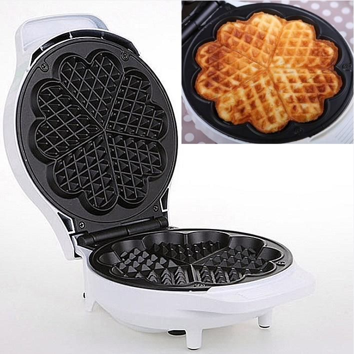 미니 와플 기계 업소용 전기 와플 팬 크로플 기계 