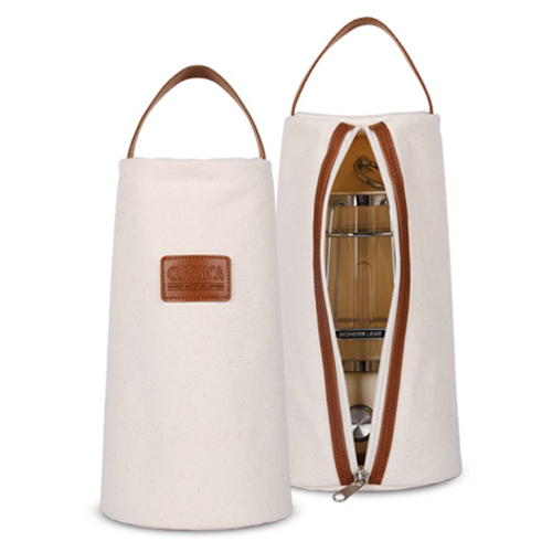 몬스터라이트 클래시카 전용 파우치 아이보리 빈티지 조명 감성캠핑랜턴 전용 가방