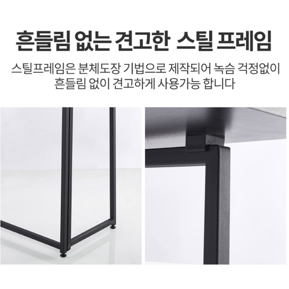 접이식 폭좁은 테이블 폭좁은 책상 보조 책상 800 - 상세 이미지 3