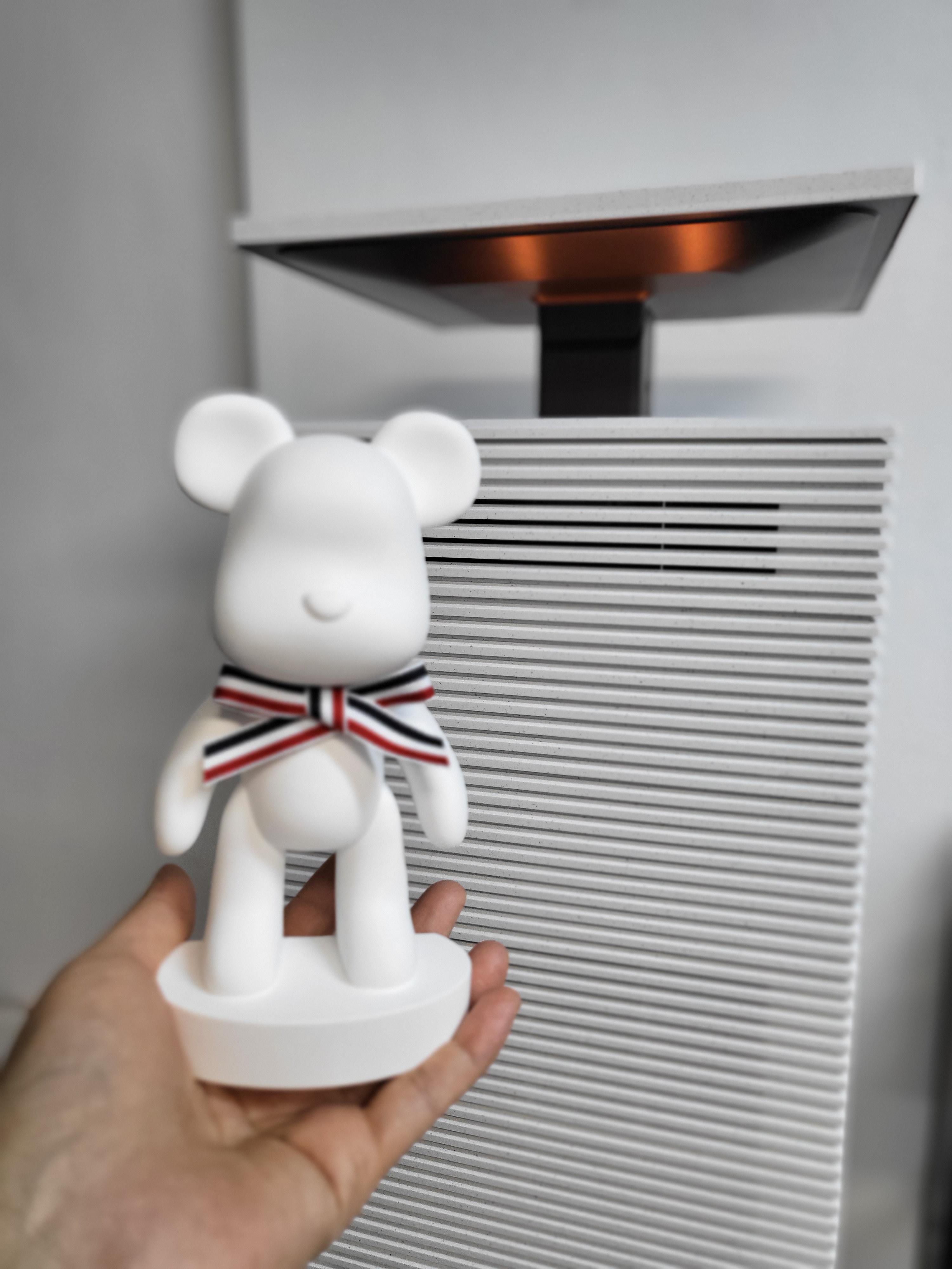 대형베어브릭 빅베어브릭 석고 방향제 인테리어소품 집들이선물 웜코튼